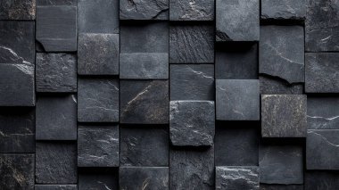 Koyu taş dokusu arka plan, doğal taş yüzey