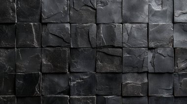 Kara taş duvar arka plan