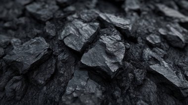 koyu siyah kömür, görünümü kapat