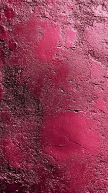 Kırmızı Boyalı Beton Duvar dokusu