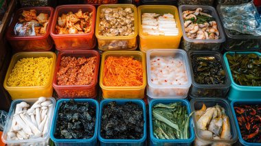 Piyasada Asya yemekleri