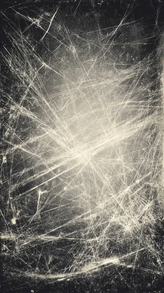 Siyah beyaz arka plan. Çatlaklı ve çizikli soyut doku