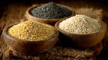 Susam ve susam tohumlu susam tohumları