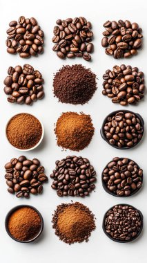 kolaj kahve çekirdekleri
