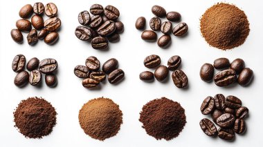 Kahve çekirdekleri.