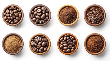 Kahve çekirdekleri.