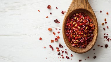 Arka planda bir kase kurutulmuş goji üzümü.