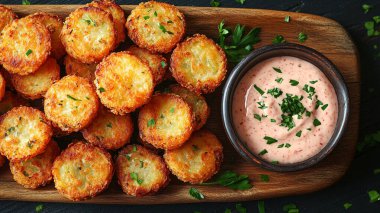 Patatesli gözleme ve şifalı ot.