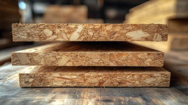 Ürün gösterimi için tahta tahta