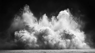 patlama siyah arkaplan