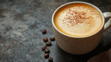 Çikolatalı kapuçino fincan