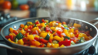 tavada sebze pişirmek