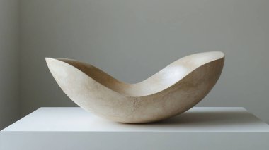 Tahta masadaki beyaz seramik kase.