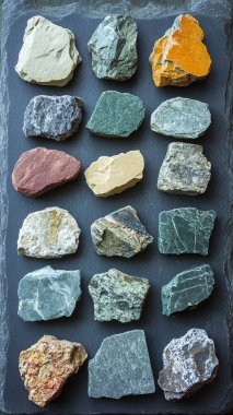 arkaplan ve dokular için çeşitli doğal taş dokusu