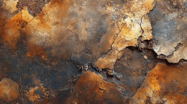 Paslı metalin soyut doku arkaplanı.
