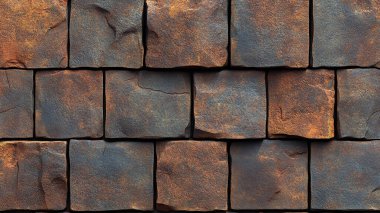 Eski kahverengi çatı kiremitleri arkaplan dokusu