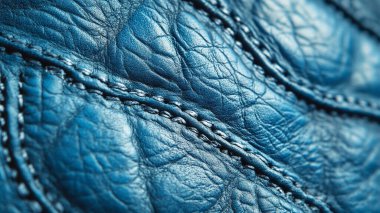 mavi deri doku arkaplanı.