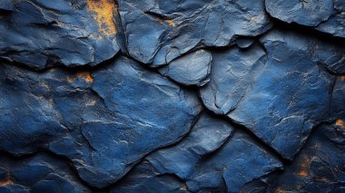 Koyu mavi çatlak arkaplan dokusu