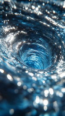 Mavi su yüzeyi. soyut arkaplan.