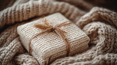 Örgü süveter, örgü atkı ve yün..