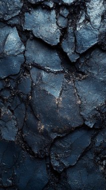 Koyu siyah toprak dokusu. Karanlık zemin.