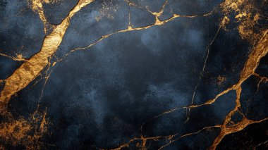 Doğal desenli altın mermer dokusu