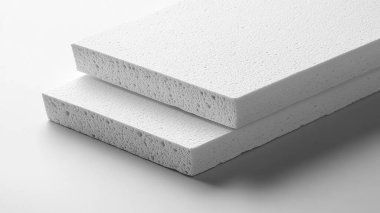 3 boyutlu görüntüleme. beyaz beton döşeme.