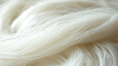 Beyaz yün arka plan. Kapat - kapat.