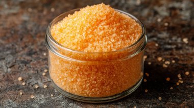 Bir kasede esmer şeker