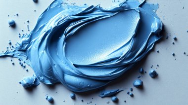 Soyut arkaplanda mavi sıvı