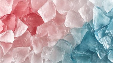 mavi ve pembe buz küpleri doku arkaplanı