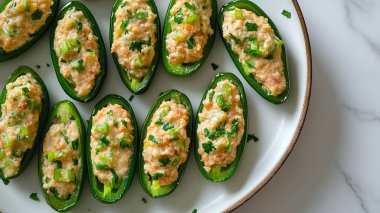 Peynirli ve kabaklı ev yapımı yeşil kabak.