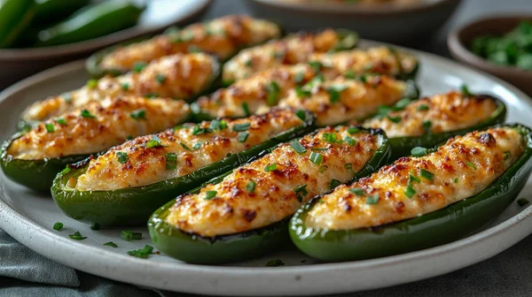 Domates soslu, peynirli ve otlu ızgara yeşil fasulye. vejetaryen yemeği