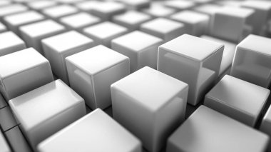 Küpler. 3d resimleme.