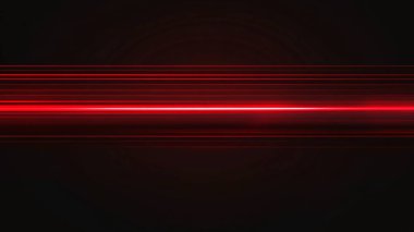 Siyah arkaplanda soyut kırmızı çizgiler
