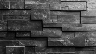 siyah ve beyaz tuğla dokusu