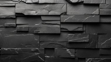 siyah taş duvar arkaplanı
