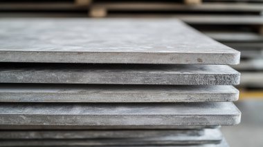 İnşaat alanında beton blok