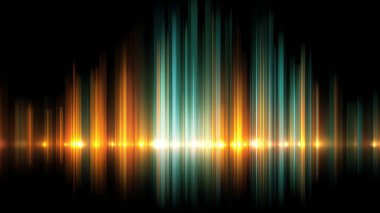 soyut ışık çizgilerinin parlayan vektör çizimi