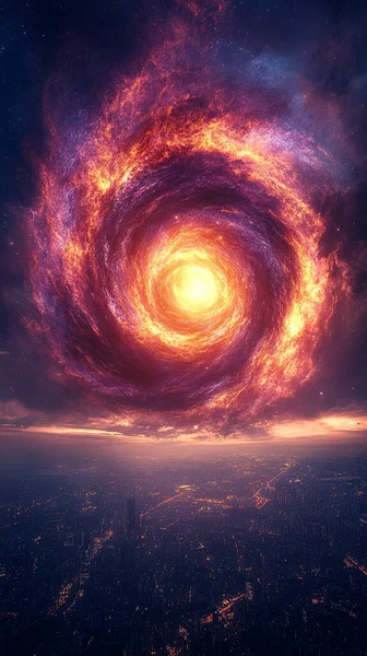 uzay nebulası ve gökada