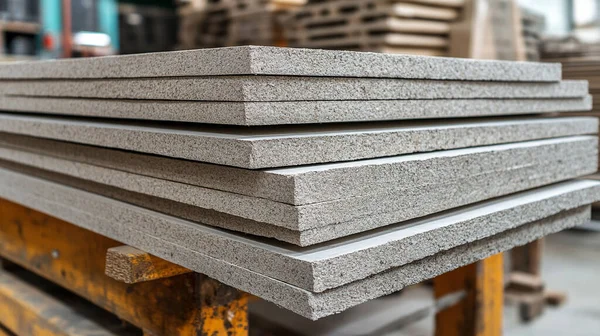 Atölyedeki yeni inşaat malzemelerinin kapanışı