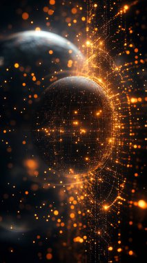 teknoloji ve bilim arka plan