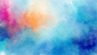 Suluboya arka plan. Soyut resimli duvar kağıdı. fırça darbesi. 2d illüstrasyon.