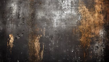 Paslı metal dokusu, grunge dokusu, paslı duvar arkaplanı.