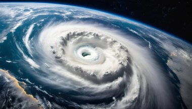 Kasırga. Bu görüntünün unsurları Nasa tarafından desteklenmektedir. 3d oluşturma