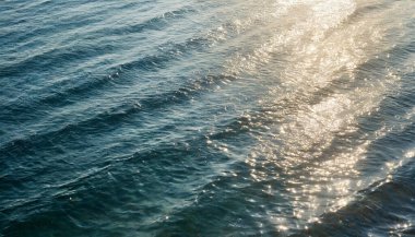 Sahilde güzel deniz dalgaları