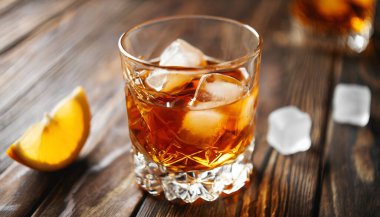 Buzlu ve naneli içecek.