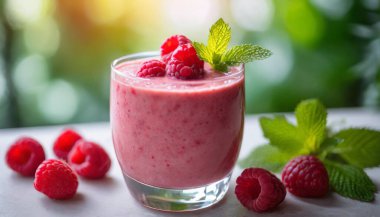 ahududulu meyve püresi.