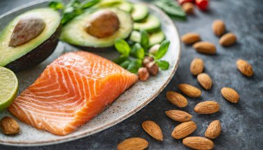 taze balık ve sebze