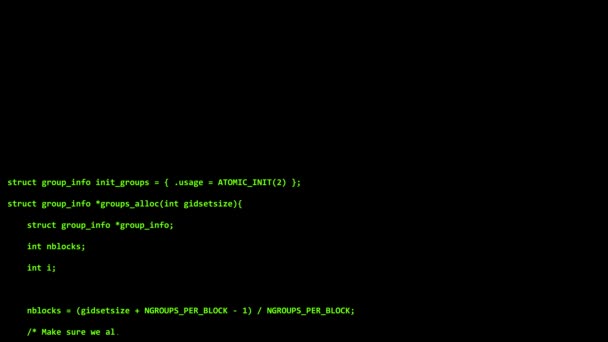 Pemrograman code.background — Stok Video